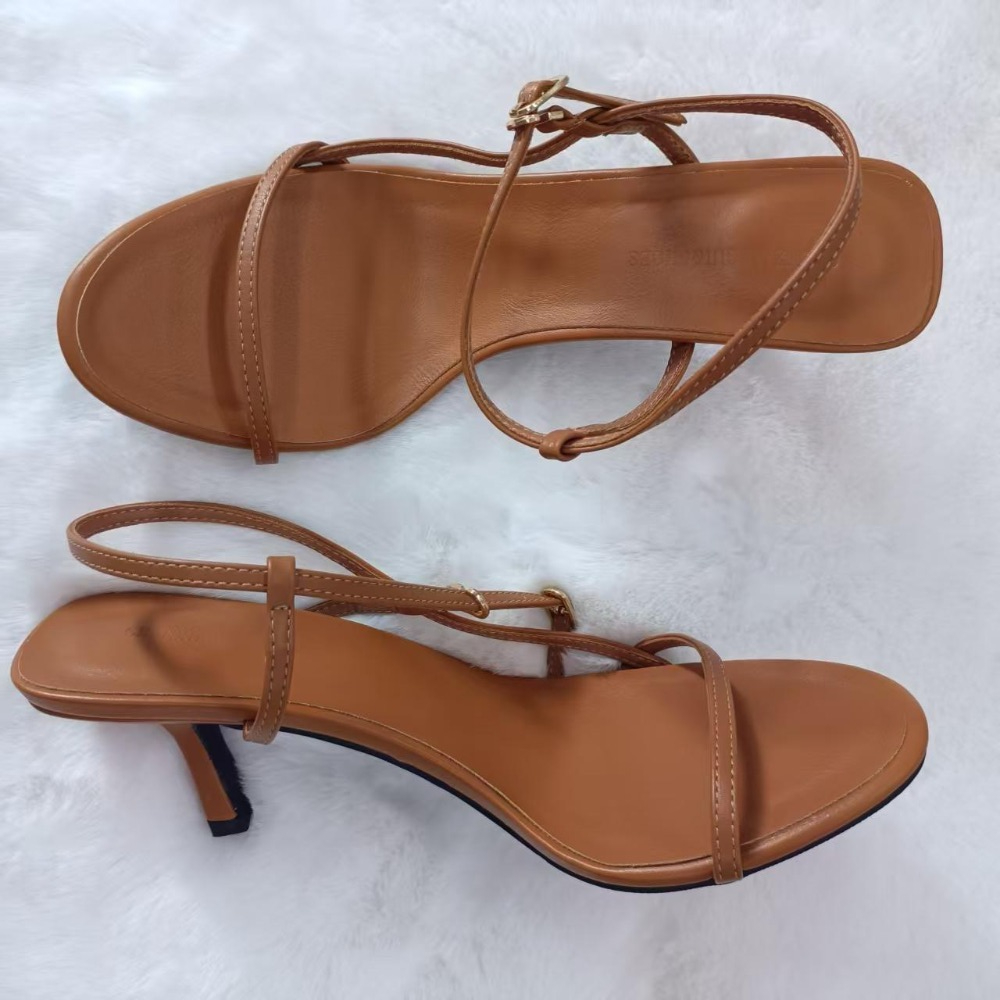 Casual Sandal Leather - Sommer-Sandalen für Damen, neu, mit einem