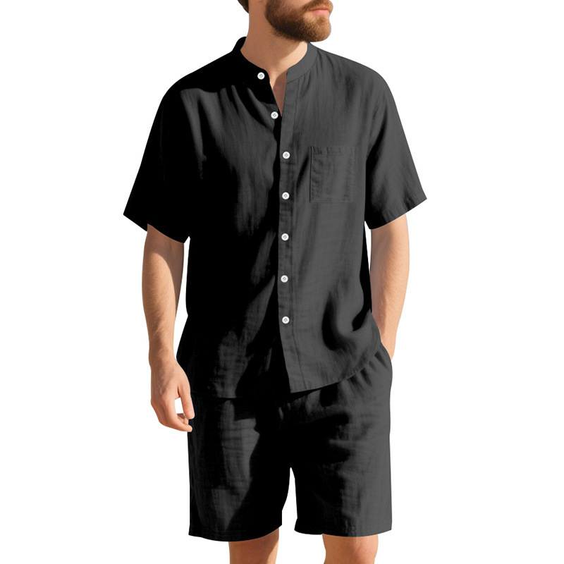 Sommer Herren Leinenanzug im L – Linen Shirt Breathable Bewertung und Preis