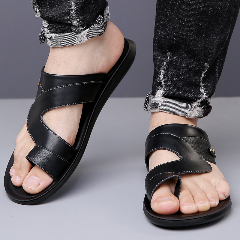 Herren 2026 Neue Leder-Sandale – Flip Flop Leather Men Bewertung und Preis