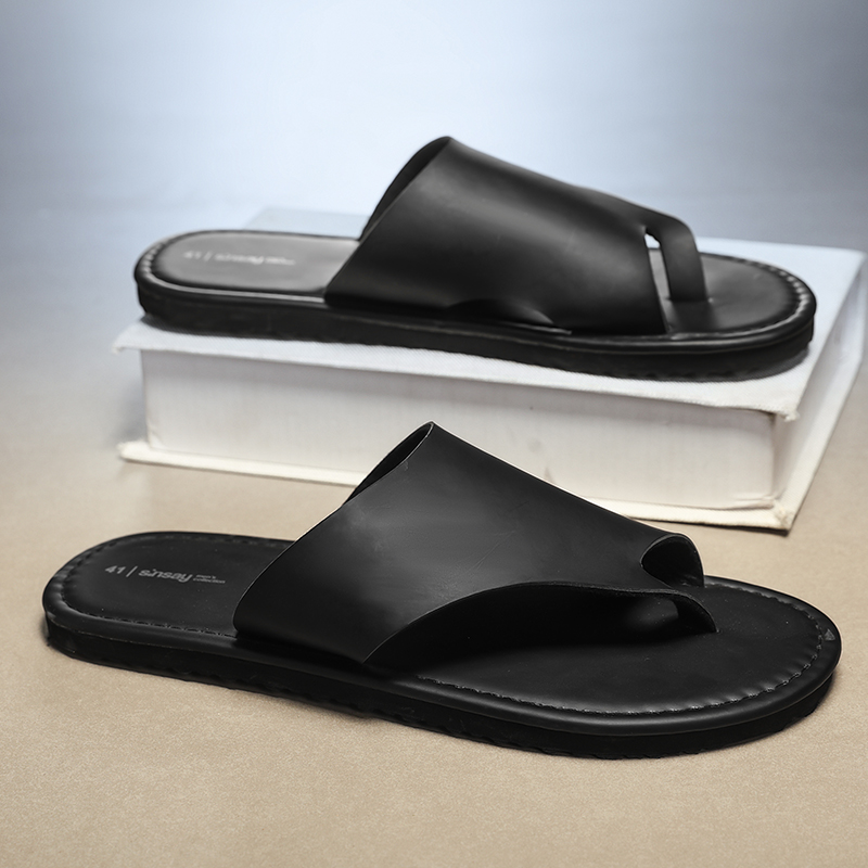 Hochwertige Herren-Hausschuhe, – Flip Flop Leather Men Bewertung und Preis