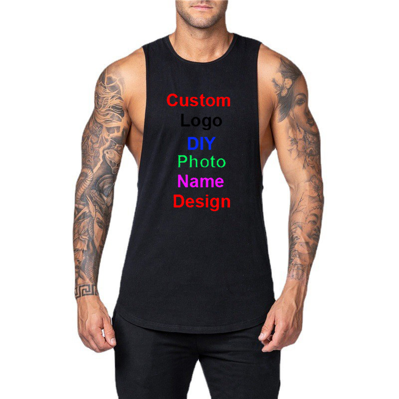 DIY Angepasst Logo Marke Gym T – Tank Top Muscle Bewertung und Preis