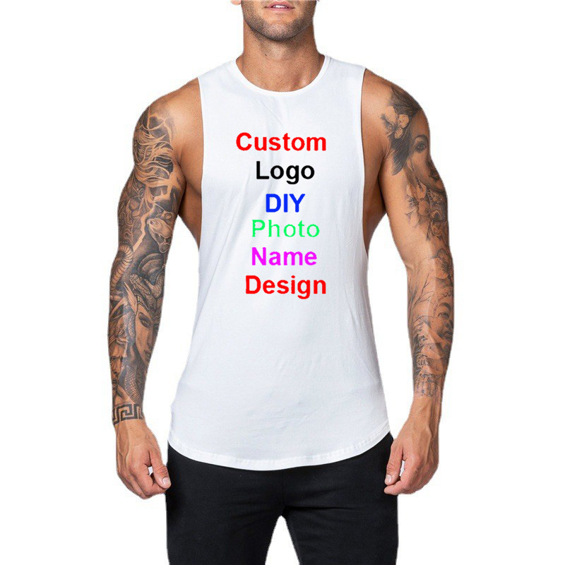 DIY Angepasst Logo Marke Gym T – Tank Top Muscle Bewertung und Preis