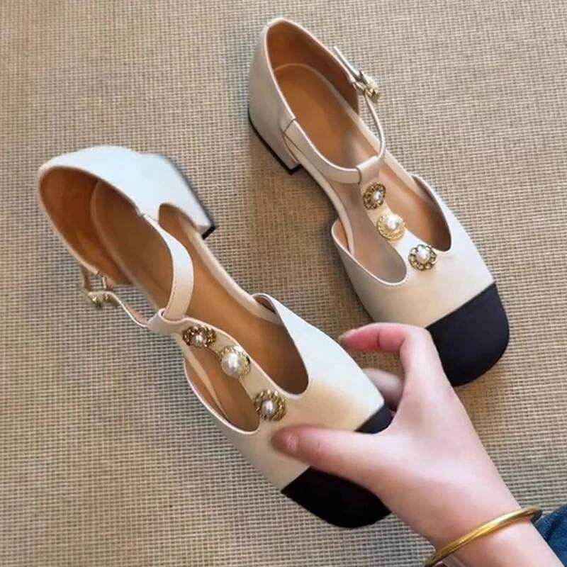Frauen Karree Mit Hohen Absätz – Casual Sandal Leather Bewertung und Preis