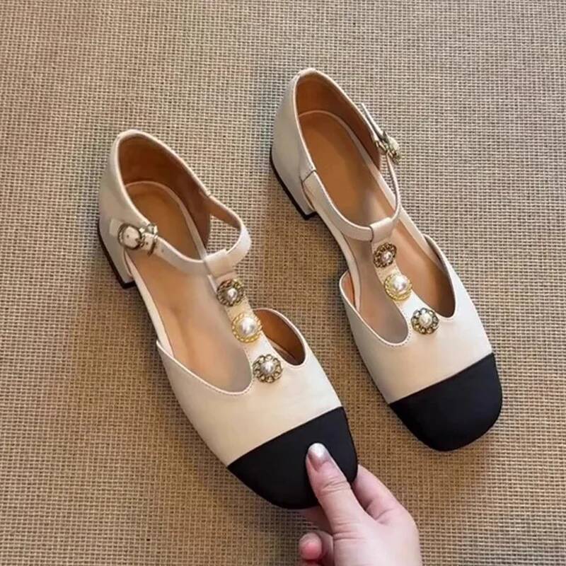 Frauen Karree Mit Hohen Absätz – Casual Sandal Leather Bewertung und Preis