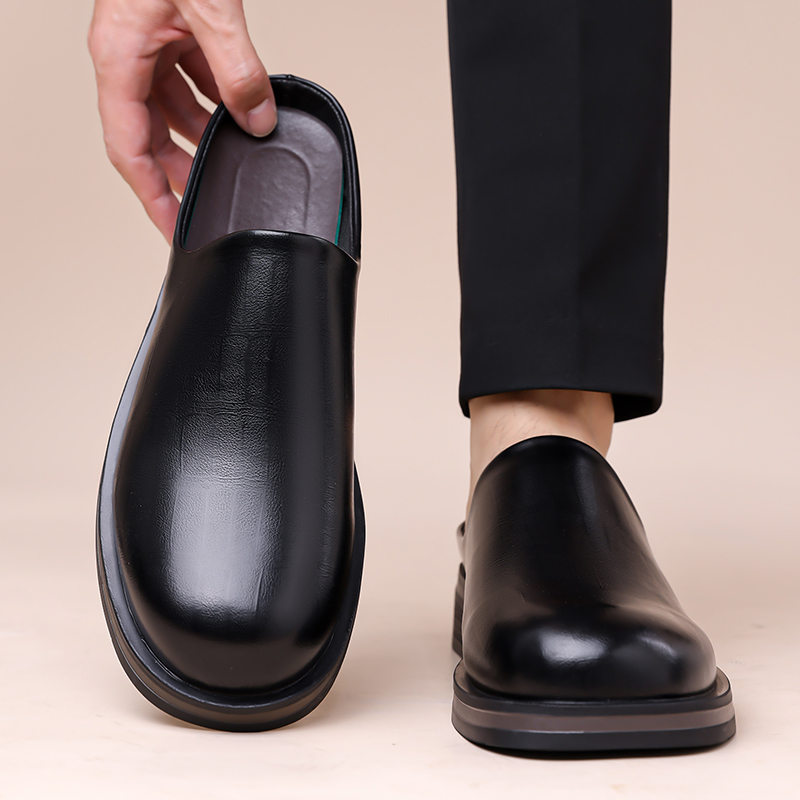 Herren Slip-On Halbpantoffeln, – Flip Flop Leather Men Bewertung und Preis