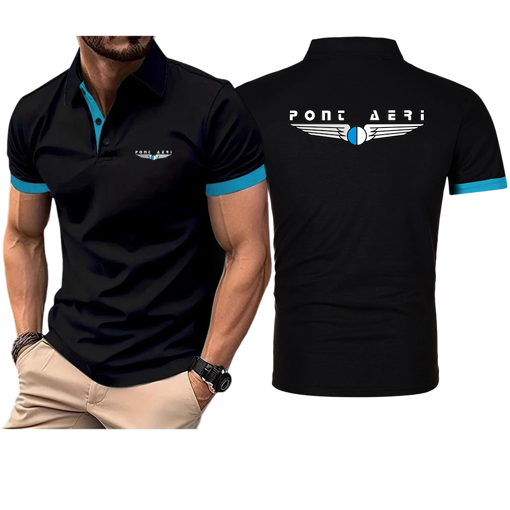 Disco Logo Pont Aeri CH Herren – Polo Shirt Pique Bewertung und Preis