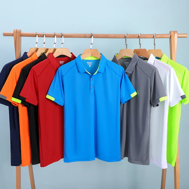 Sommer schnell trocknende Polo – Shirt Camp Collar Bewertung und Preis