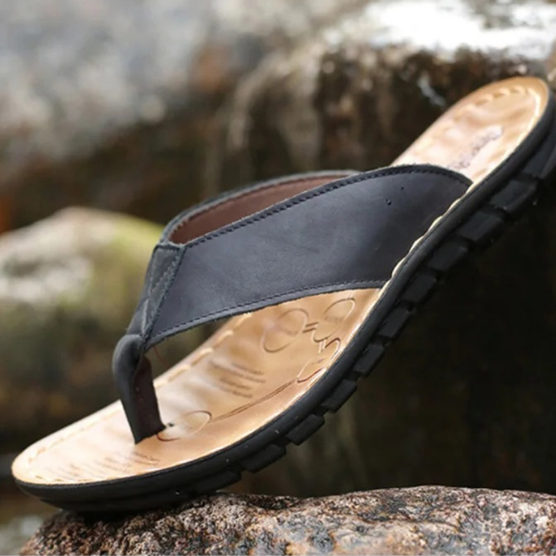 Roma Retro Mann Slipper Einfar – Flip Flop Leather Men Bewertung und Preis